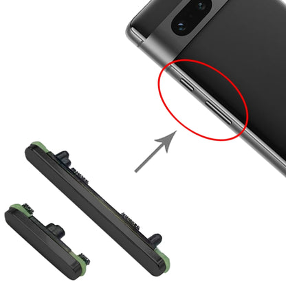 Pour Google Pixel 7 Bouton d'alimentation + Bouton de contrôle du volume