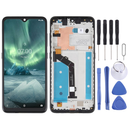 Écran LCD d'origine pour Nokia 7.2/6.2, assemblage complet avec cadre