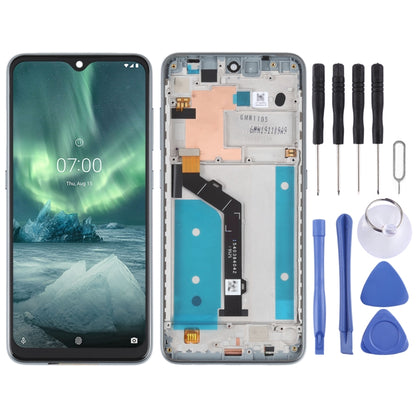 Écran LCD d'origine pour Nokia 7.2/6.2, assemblage complet avec cadre