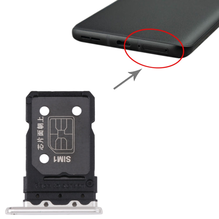 Pour OnePlus 10 Pro NE2210 NE2211 NE2213 NE2215 Plateau de carte SIM + Plateau de carte SIM