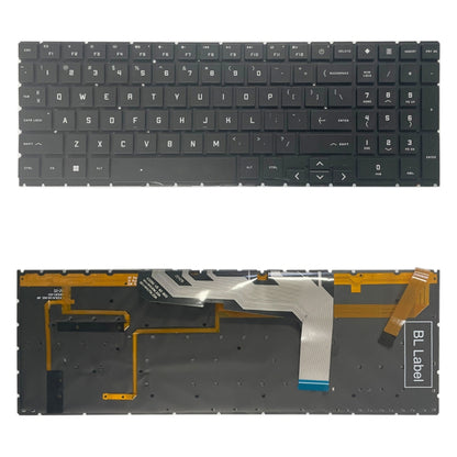 Clavier Version US avec rétroéclairage coloré/touche numérique pour HP OMEN 15 2020 15-EK 15-EN EK1016TX EK1000 EK0018 TPN-Q238 TPN-Q236
