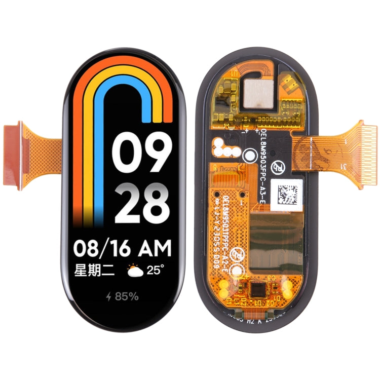 Écran LCD d'origine pour Xiaomi Mi Band 8 avec assemblage complet du numériseur