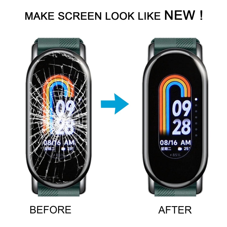 Écran LCD d'origine pour Xiaomi Mi Band 8 avec assemblage complet du numériseur