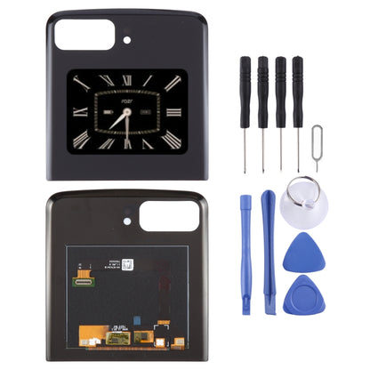 Écran secondaire LCD d'origine pour Motorola Razr 2022 avec assemblage complet du numériseur
