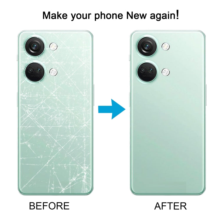 Pour OnePlus Nord 3 couvercle arrière de batterie d'origine avec couvercle d'objectif d'appareil photo
