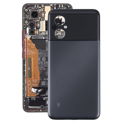 Pour Xiaomi Poco M5 / Poco M5 Inde Couvercle arrière de batterie d'origine