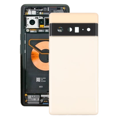 Pour Google Pixel 6 Pro Couvercle arrière de la batterie avec cadre central