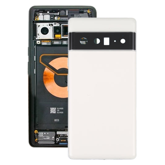 Pour Google Pixel 6 Pro Couvercle arrière de la batterie avec cadre central