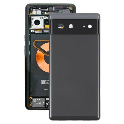 Pour couvercle arrière de batterie Google Pixel 6 avec cadre central