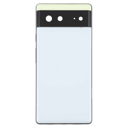 Pour couvercle arrière de batterie Google Pixel 6 avec cadre central