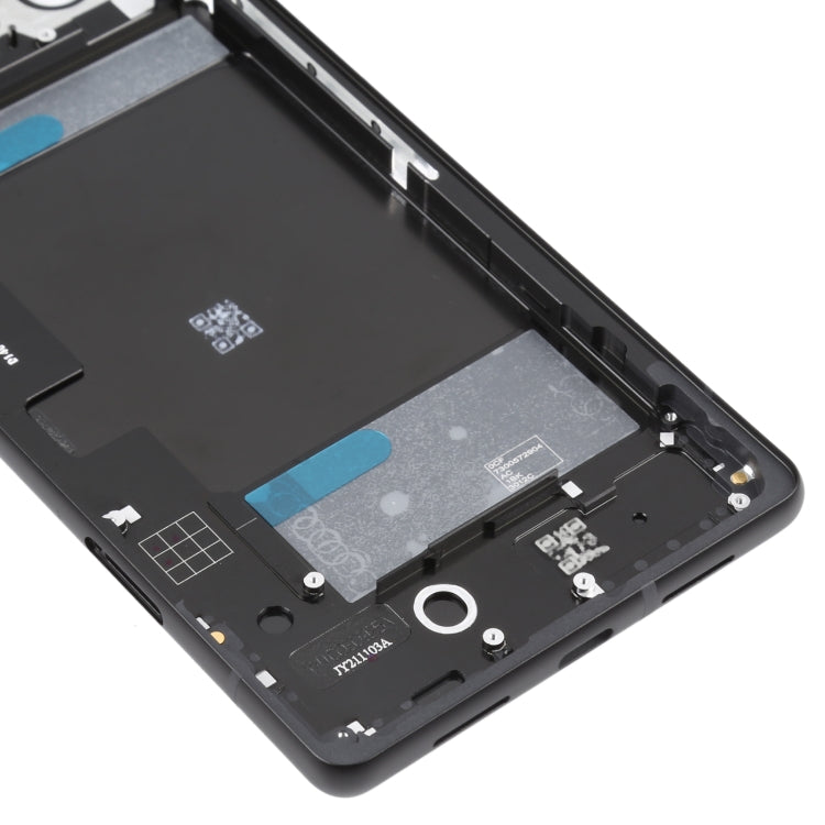 Pour couvercle arrière de batterie Google Pixel 6 avec cadre central