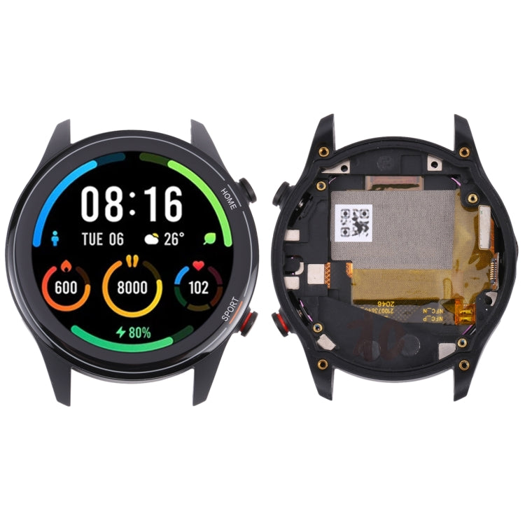Écran LCD d'origine pour Xiaomi Mi montre/montre couleur Sport/montre tournante numériseur actif assemblage complet avec cadre