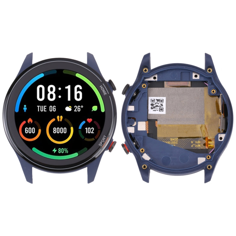Écran LCD d'origine pour Xiaomi Mi montre/montre couleur Sport/montre tournante numériseur actif assemblage complet avec cadre