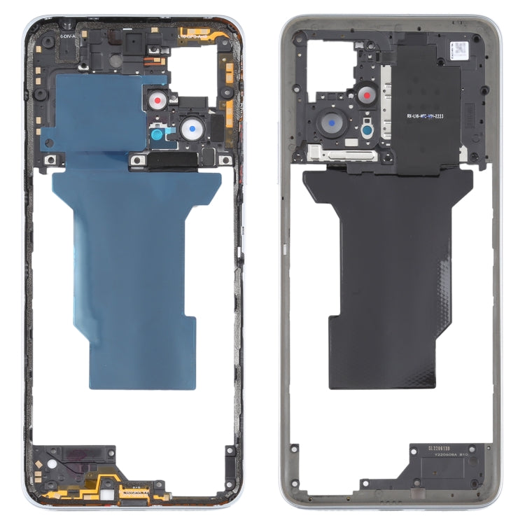 Pour Xiaomi Redmi Note 11T Pro / Note 11T Pro+ / Poco X4 GT Plaque de lunette de cadre central
