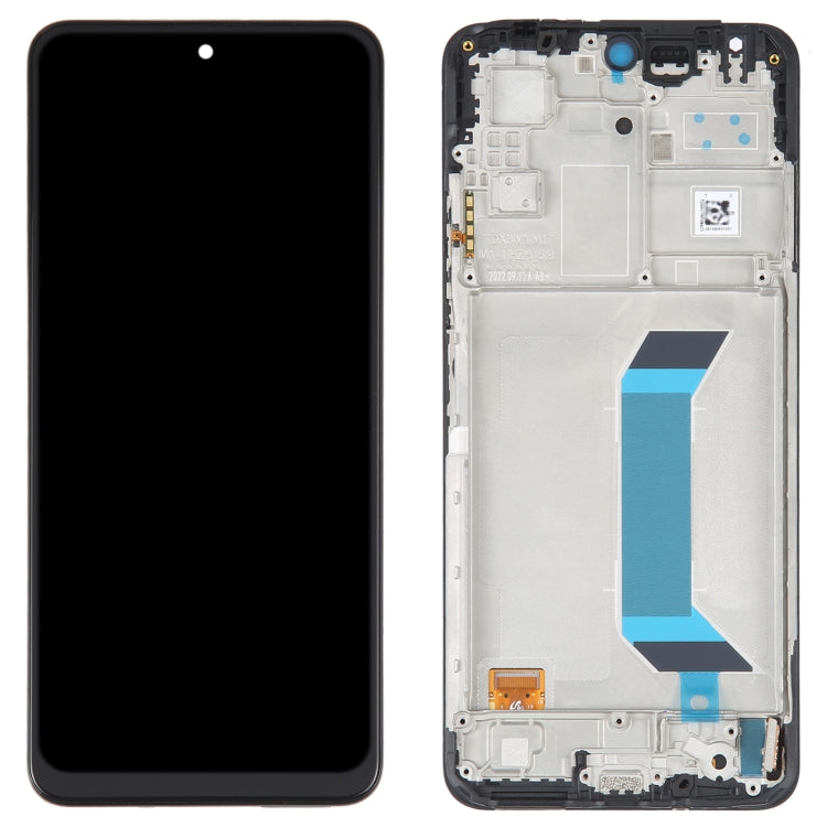 Écran LCD AMOLED d'origine pour Xiaomi Redmi Note 12 chine/Note 12 5G, assemblage complet avec cadre