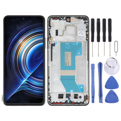 Écran LCD d'origine AMOLED pour Xiaomi Redmi K50 / K50 Pro, assemblage complet avec cadre