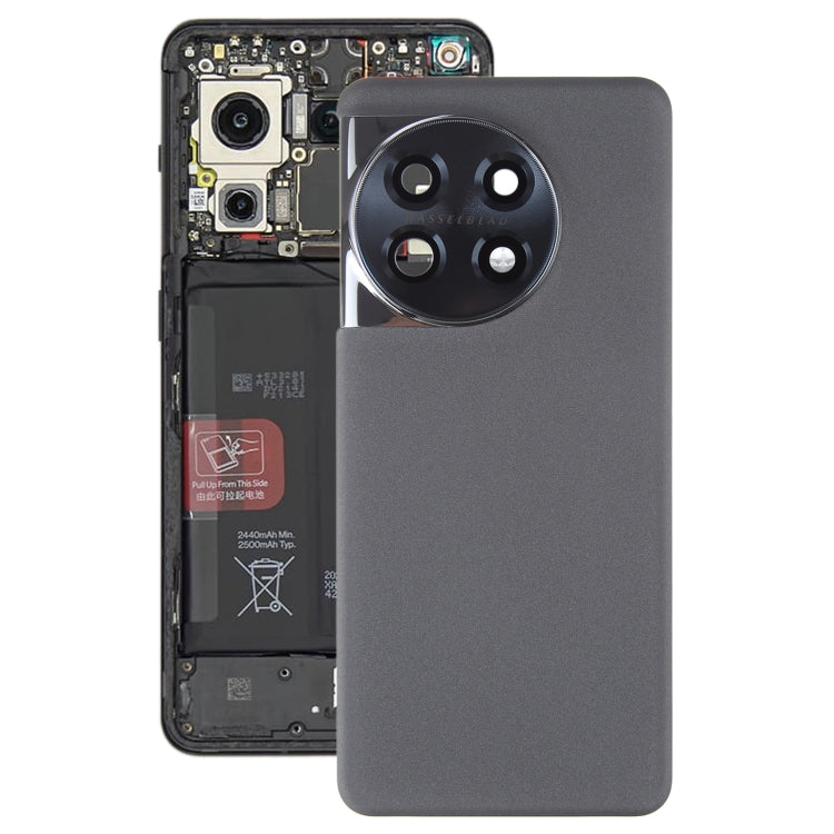 Couvercle arrière de batterie d'origine pour OnePlus 11 PBH110, avec couvercle d'objectif d'appareil photo, For OnePlus 11 (Original with Lens Cover), For OnePlus 11(with Camera Lens Frame)