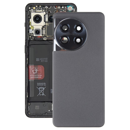 Couvercle arrière de batterie d'origine pour OnePlus 11 PBH110, avec couvercle d'objectif d'appareil photo, For OnePlus 11 (Original with Lens Cover), For OnePlus 11(with Camera Lens Frame)