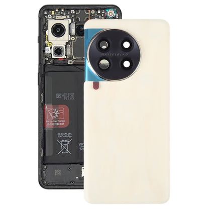 Couvercle arrière de batterie d'origine pour OnePlus 11 PBH110, avec couvercle d'objectif d'appareil photo, For OnePlus 11 (Original with Lens Cover), For OnePlus 11(with Camera Lens Frame)