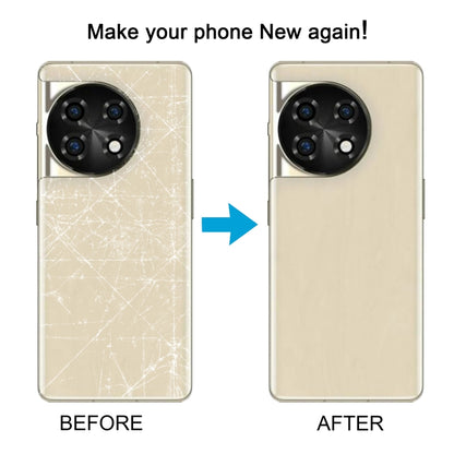 Couvercle arrière de batterie d'origine pour OnePlus 11 PBH110, avec couvercle d'objectif d'appareil photo, For OnePlus 11 (Original with Lens Cover), For OnePlus 11(with Camera Lens Frame)