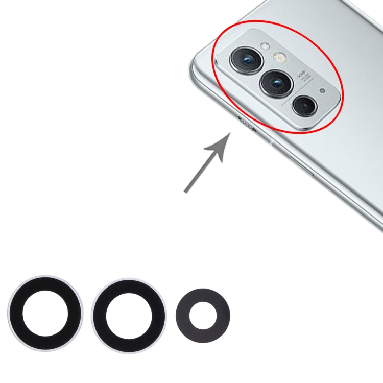 Pour OnePlus 9RT 5G MT2110 MT2111, objectif de caméra arrière