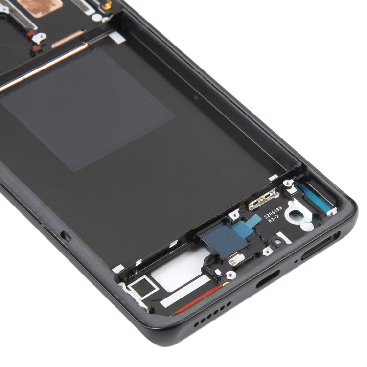 Pour Xiaomi 12S, boîtier avant Ultra Original, cadre LCD, plaque de lunette