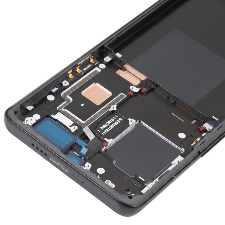 Pour Xiaomi 12S, boîtier avant Ultra Original, cadre LCD, plaque de lunette