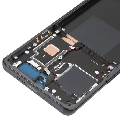 Pour Xiaomi 12S, boîtier avant Ultra Original, cadre LCD, plaque de lunette