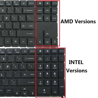 Pour HP Omen 15-EK 15-EK0019NR 15-EN 15-EN0013DX TPN-Q236 Clavier D'ordinateur Portable