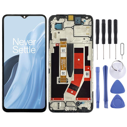 Écran LCD IPS pour ensemble complet de numériseur OnePlus Nord N300 avec cadre