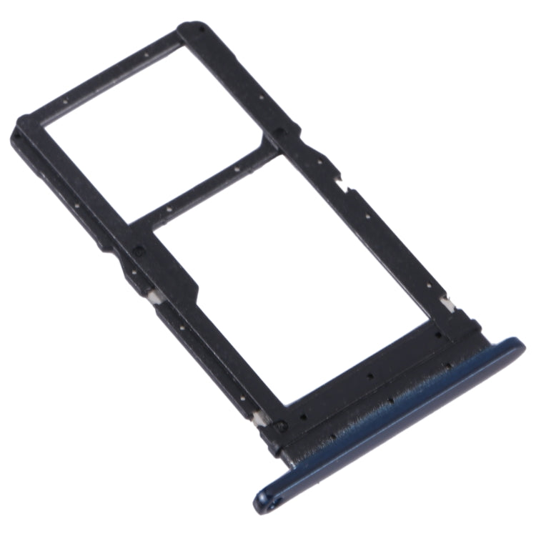 Pour Motorola Moto One Fusion Plus plateau de carte SIM d'origine + plateau de carte Micro SD