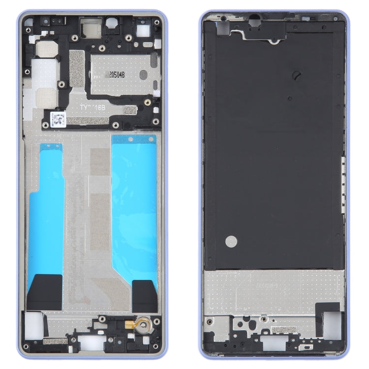 Plaque de lunette de cadre central d'origine pour Sony Xperia 10 IV