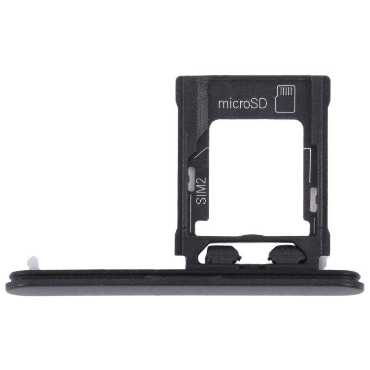 Pour Sony Xperia XZ1 Compact plateau de carte SIM d'origine + plateau de carte Micro SD