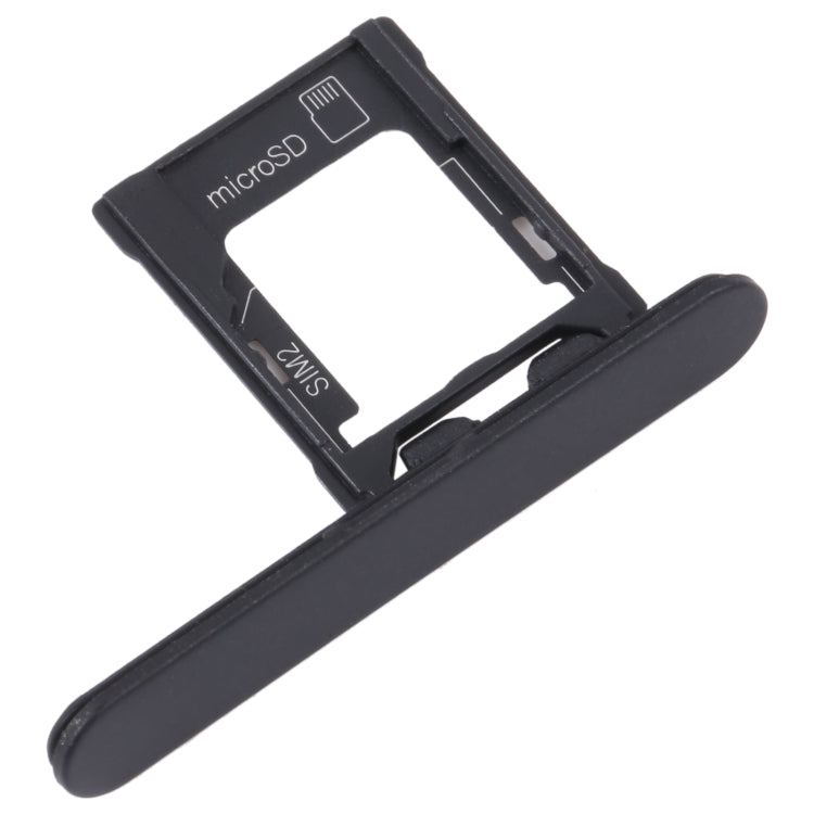 Pour Sony Xperia XZ1 Compact plateau de carte SIM d'origine + plateau de carte Micro SD