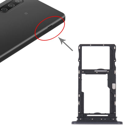 Pour Sony Xperia 10 IV Plateau de carte SIM d'origine + Plateau de carte SIM / Micro SD