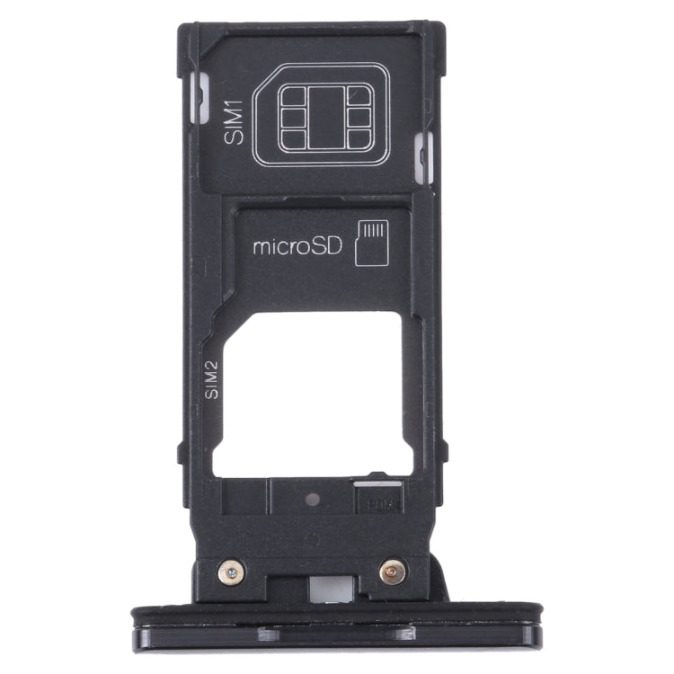 Pour Sony Xperia XZ2 Premium plateau de carte SIM d'origine + plateau de carte SIM/Micro SD