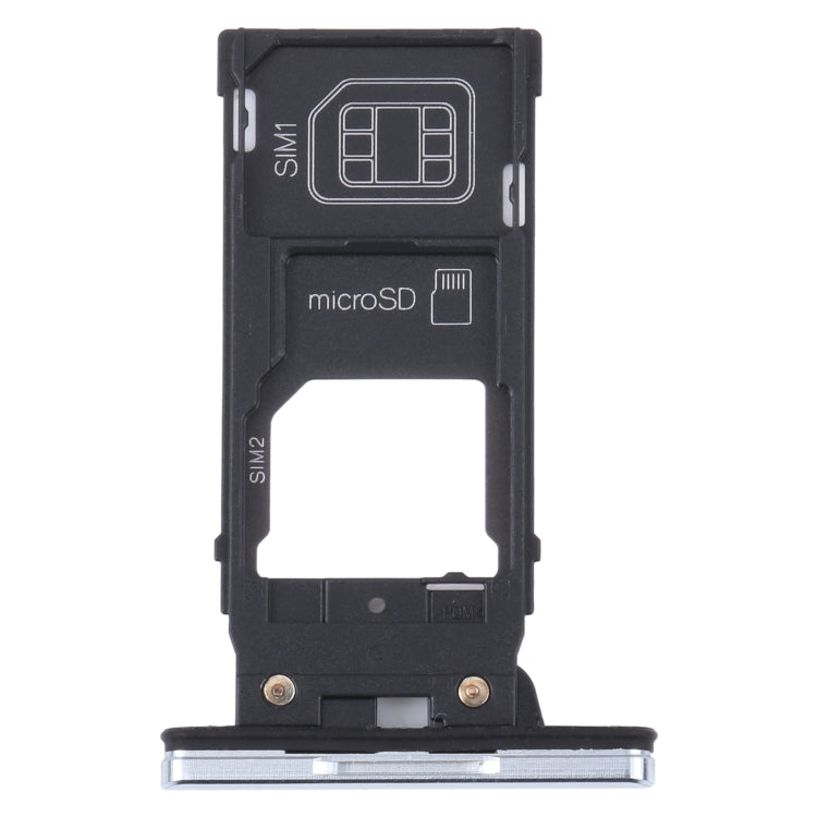 Pour Sony Xperia XZ2 Premium plateau de carte SIM d'origine + plateau de carte SIM/Micro SD