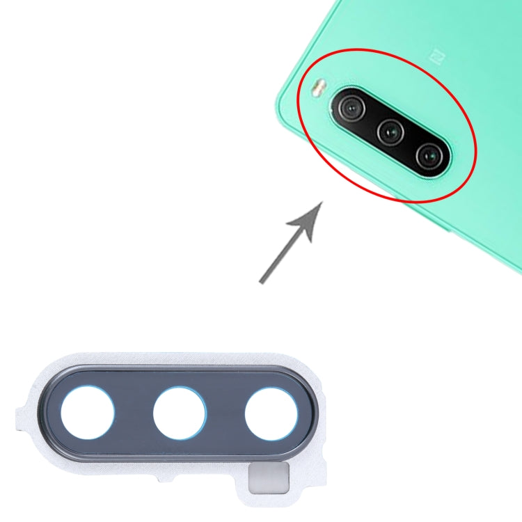Pour Sony Xperia 10 IV couvercle d'objectif d'appareil photo d'origine