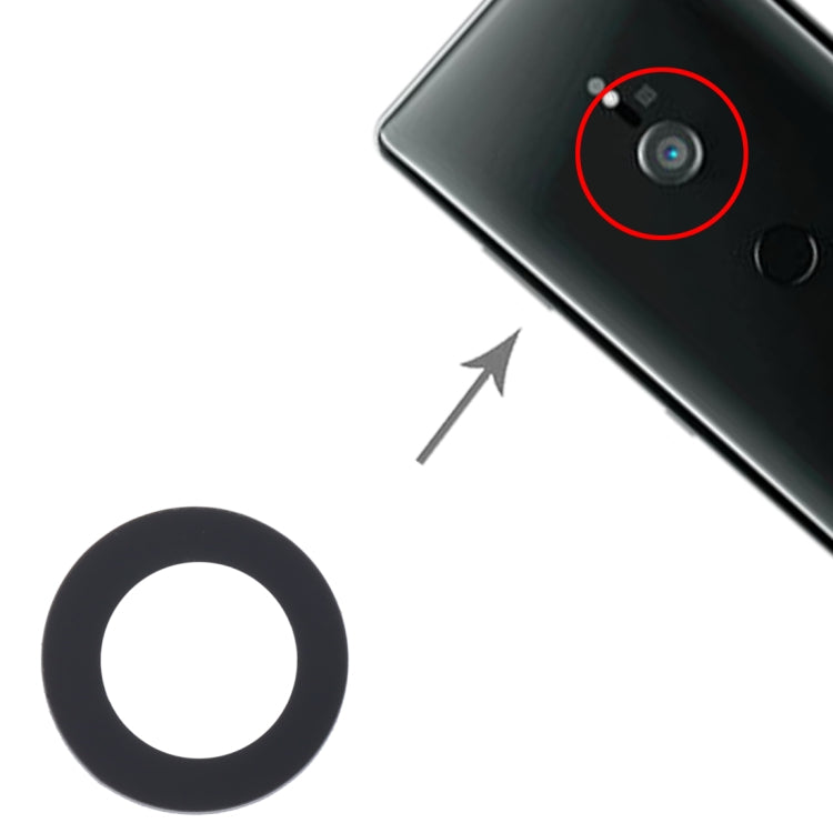 Pour Sony Xperia XZ3 / XZ2 Compact / XZ2 Objectif de caméra arrière
