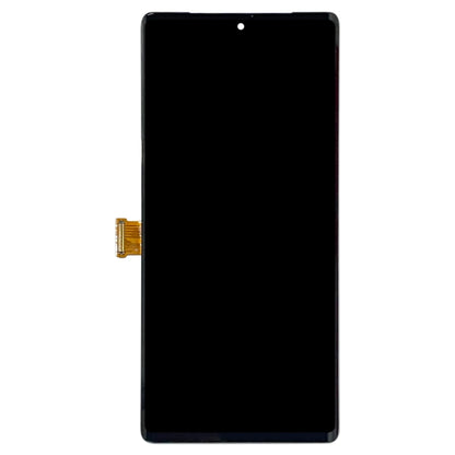 Écran LCD matériel OLED pour assemblage complet de numériseur Google Pixel 6 Pro G8VOU avec cadre