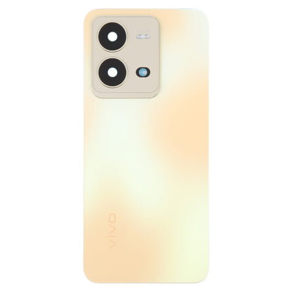 Couvercle arrière de batterie d'origine pour vivo V25, avec couvercle d'objectif d'appareil photo