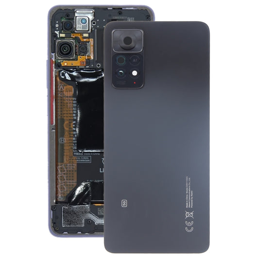 Couvercle arrière de batterie d'origine indienne avec couvercle d'objectif d'appareil photo pour Xiaomi Redmi Note 11 Pro + 5G