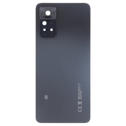 Couvercle arrière de batterie d'origine indienne avec couvercle d'objectif d'appareil photo pour Xiaomi Redmi Note 11 Pro + 5G