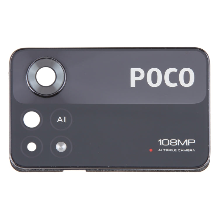 Couvercle d'objectif d'appareil photo d'origine pour Xiaomi Poco X4 Pro 5G