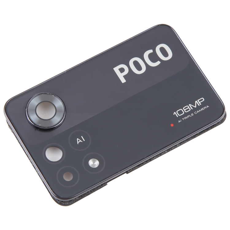 Couvercle d'objectif d'appareil photo d'origine pour Xiaomi Poco X4 Pro 5G