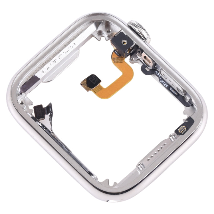 Plaque de cadre central pour Apple Watch série 6, 44mm, avec haut-parleur/alimentation/câble flexible à arbre rotatif, Series 6 44mm(LTE Version)