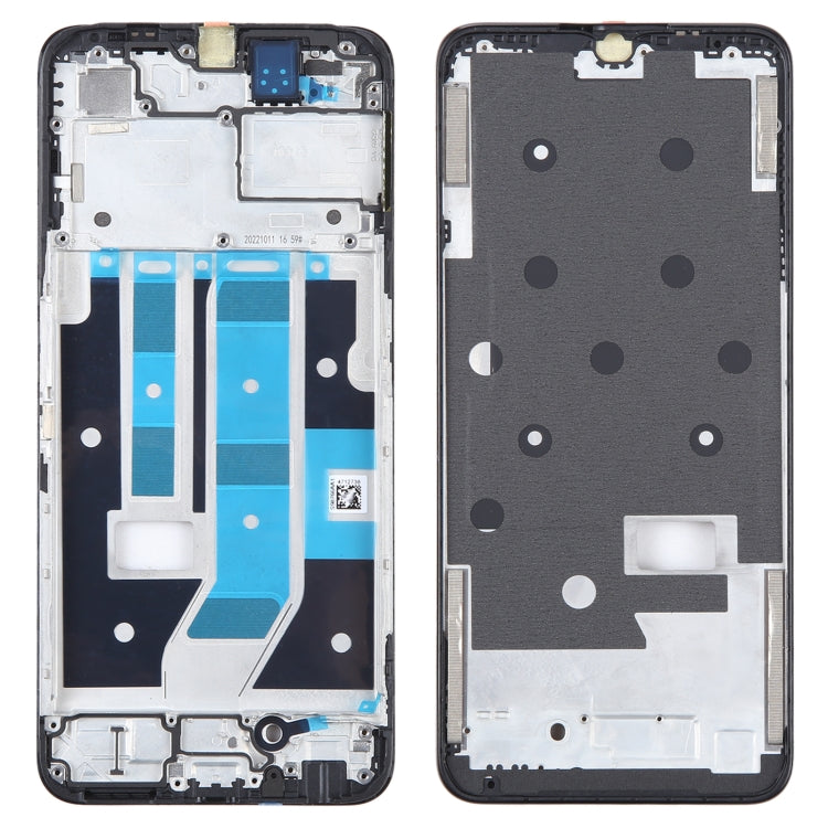 Pour OPPO A58, boîtier avant d'origine, cadre LCD, plaque de lunette