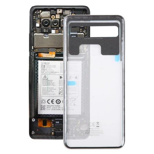 Pour couvercle arrière de batterie en verre OEM TCL 10L T770H