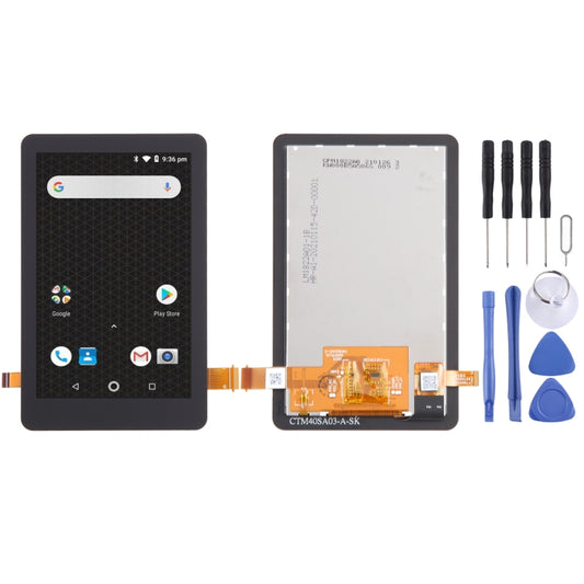 Pour écran LCD d'origine Honeywell CK65 avec assemblage complet de numériseur