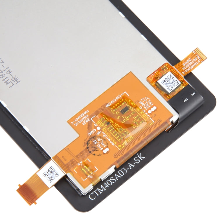 Pour écran LCD d'origine Honeywell CK65 avec assemblage complet de numériseur